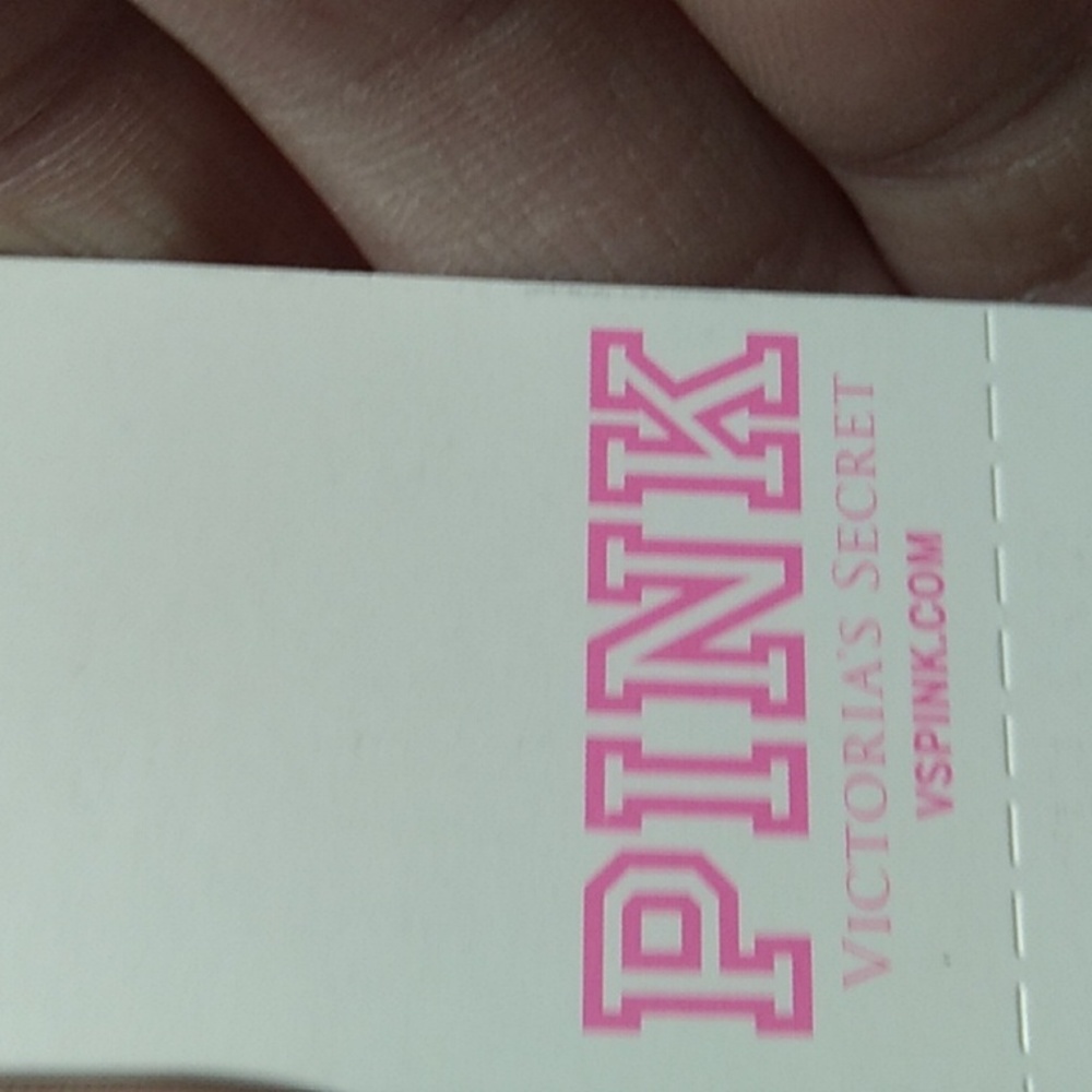 (X-63) SALE! NWT PINK Victoria's Secret 2013 Tank Sz.S Oversized - Picture 3 of 9